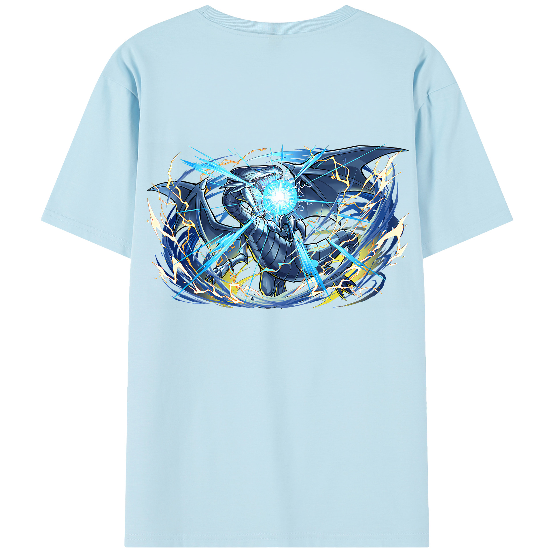 （画像用） 遊☆戯☆王 Yu-Gi-Oh! 綿100％半袖Tシャツ（背面プリント）